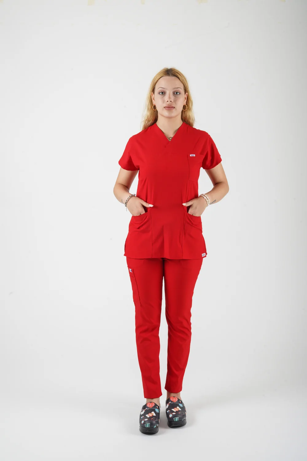 Kadın Electra Yarasa Kol Soft Likralı Takım