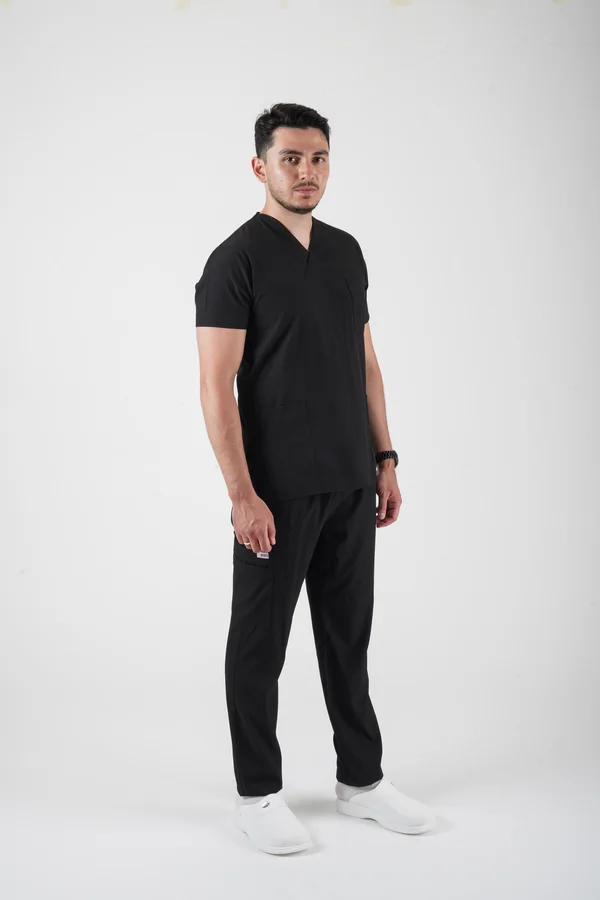 Erkek Vega Soft Likralı Takım V Yaka