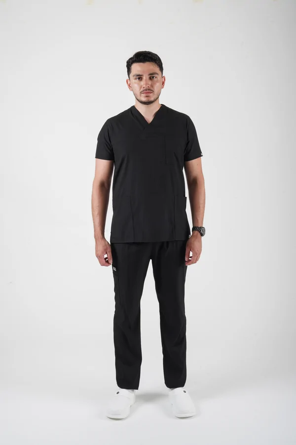 Erkek Vega Soft Likralı Takım V Yaka