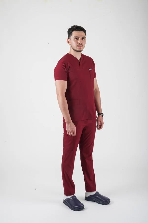 Erkek Vega Soft Likralı Takım V Yaka