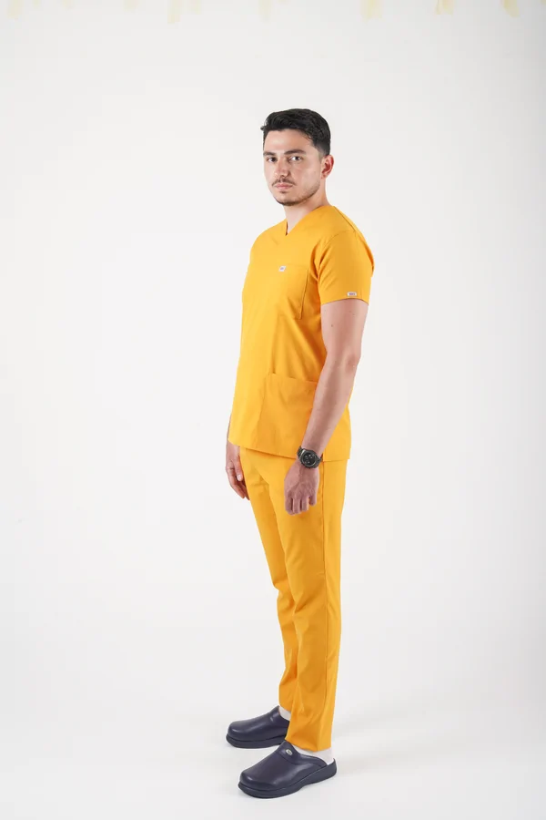 Erkek Vega Soft Likralı Takım V Yaka