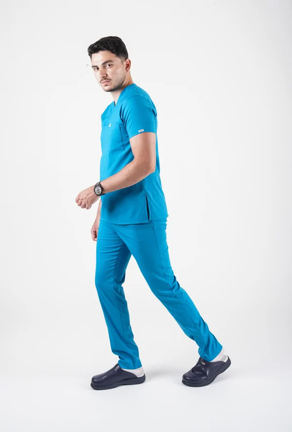 Erkek Vega Soft Likralı Takım V Yaka