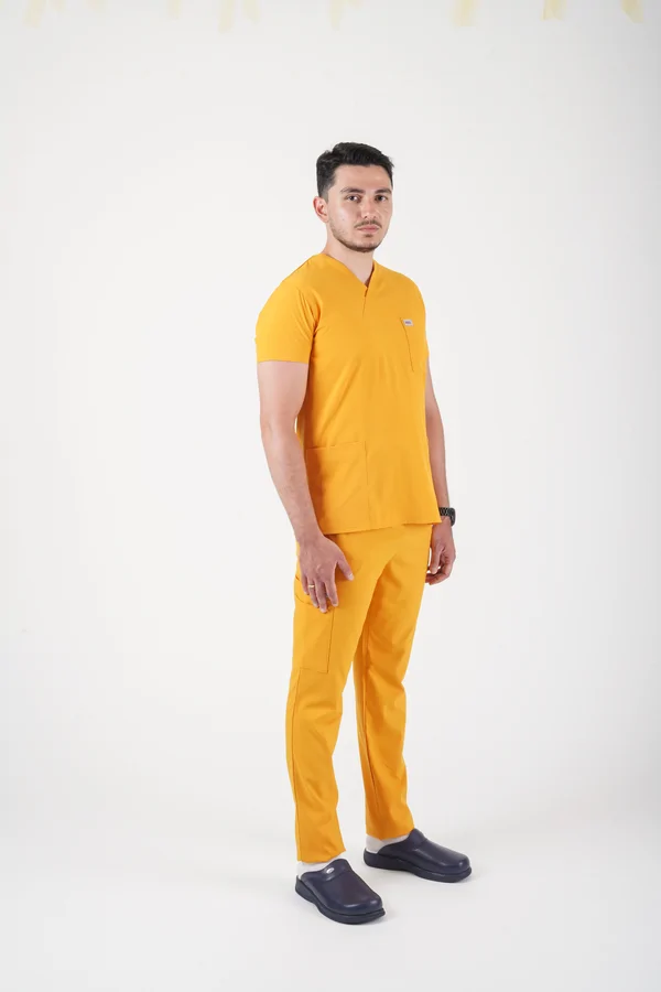 Erkek Vega Soft Likralı Takım V Yaka