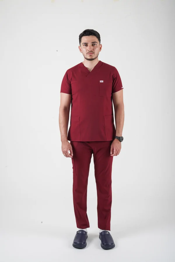 Erkek Vega Soft Likralı Takım V Yaka