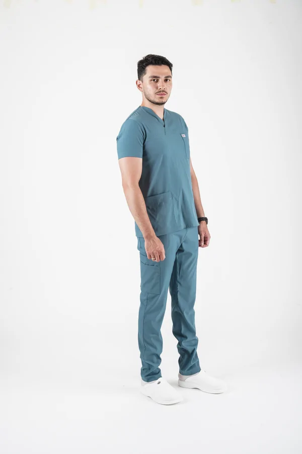 Erkek Vega Soft Likralı Takım V Yaka