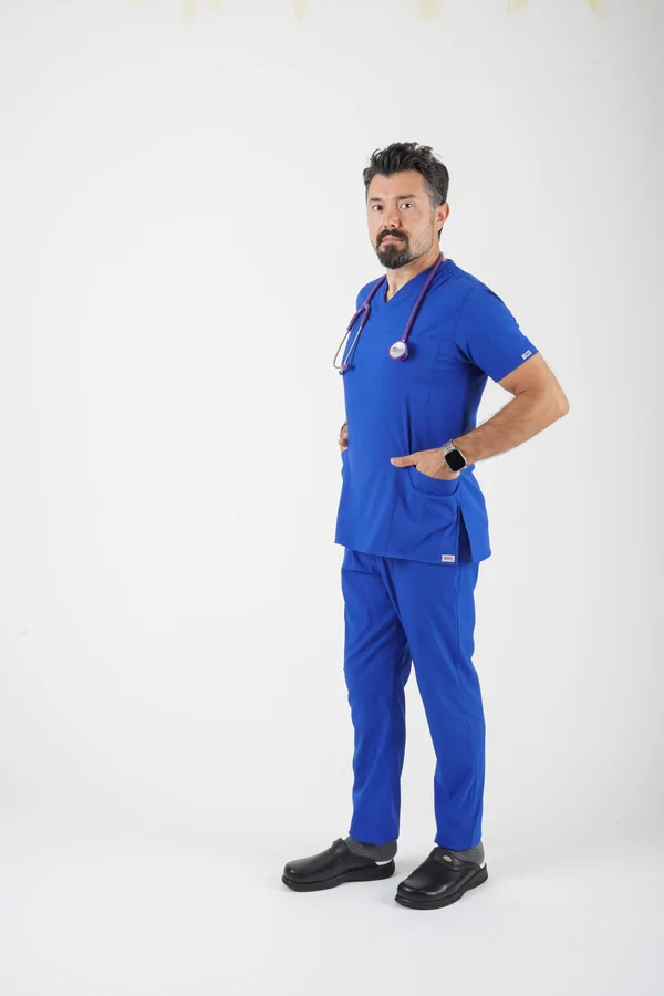 Erkek Vega Soft Likralı Takım V Yaka