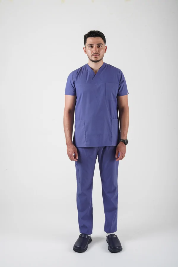 Erkek Vega Soft Likralı Takım V Yaka