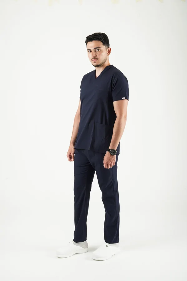 Erkek Vega Soft Likralı Takım V Yaka