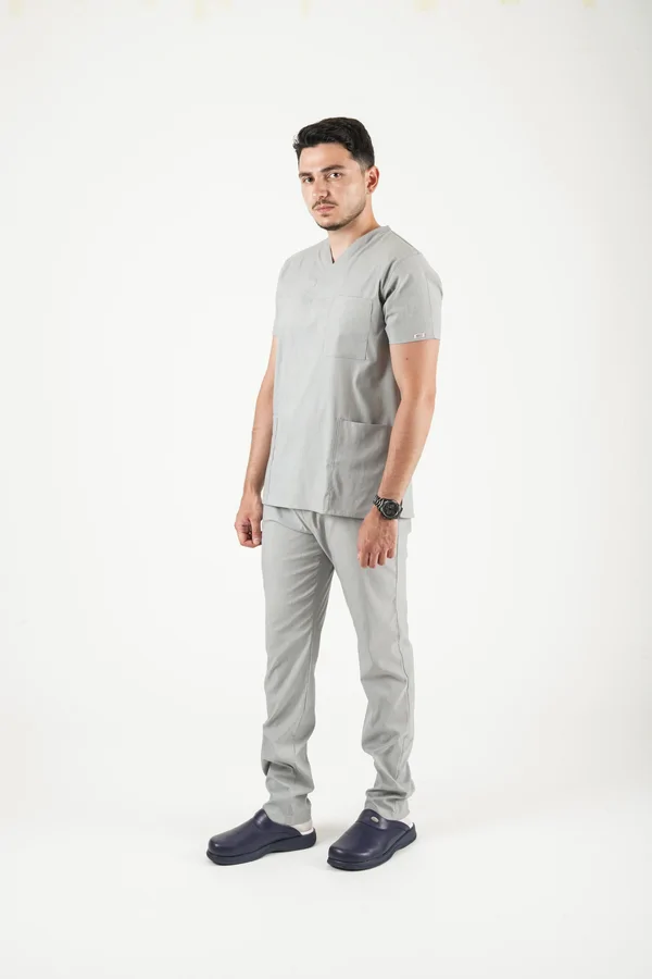 Erkek Vega Soft Likralı Takım V Yaka