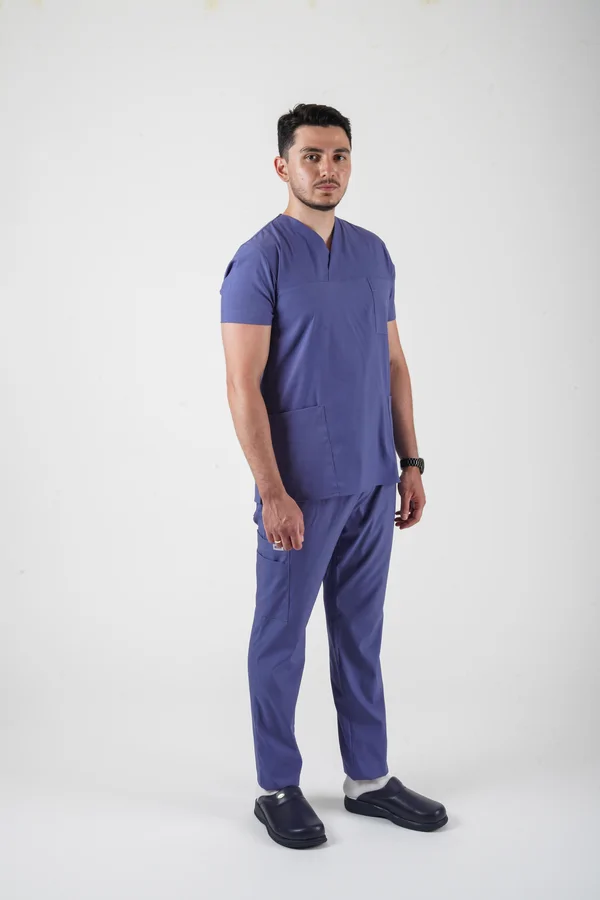 Erkek Vega Soft Likralı Takım V Yaka