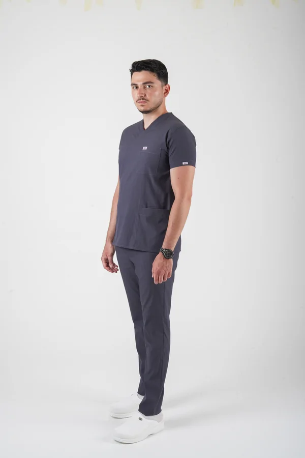 Erkek Vega Soft Likralı Takım V Yaka