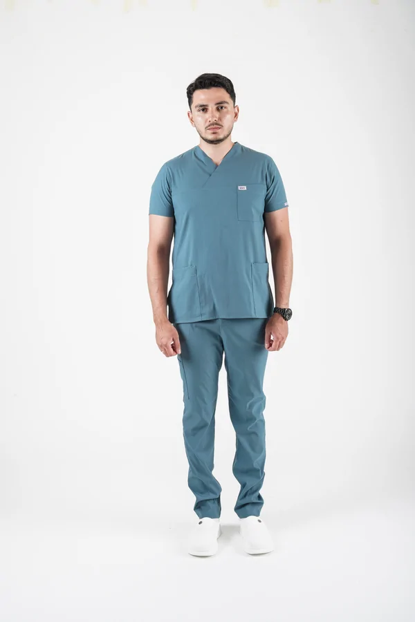 Erkek Vega Soft Likralı Takım V Yaka