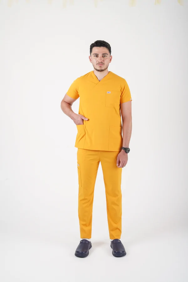 Erkek Vega Soft Likralı Takım V Yaka