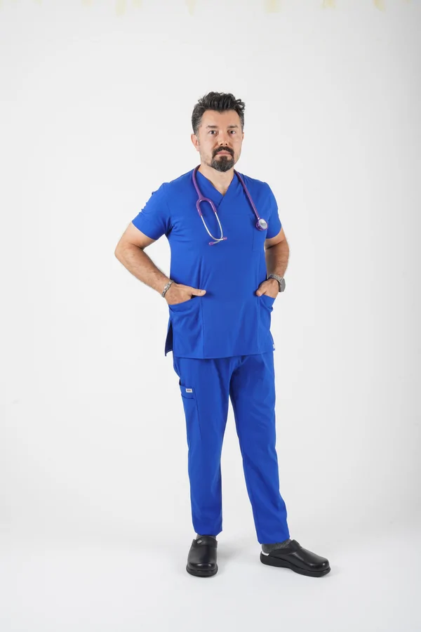 Erkek Vega Soft Likralı Takım V Yaka