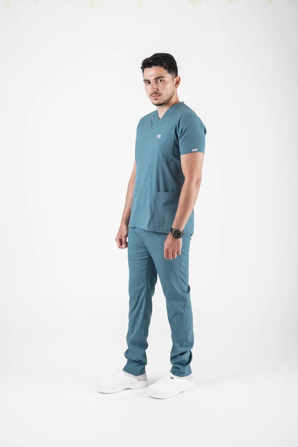 Erkek Vega Soft Likralı Takım V Yaka