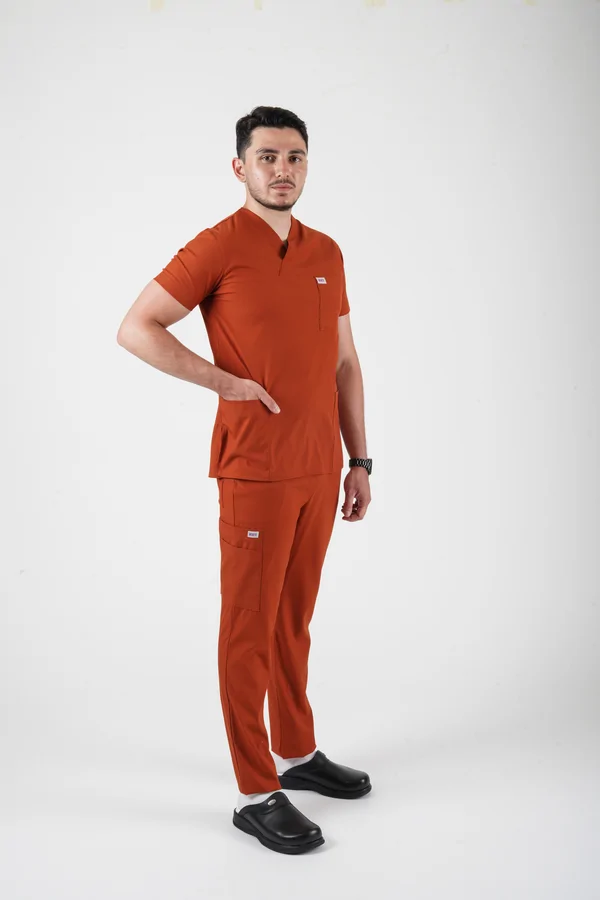 Erkek Vega Soft Likralı Takım V Yaka