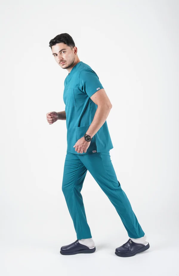 Erkek Vega Soft Likralı Takım V Yaka